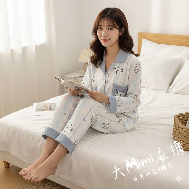 線條小狗德絨居家服