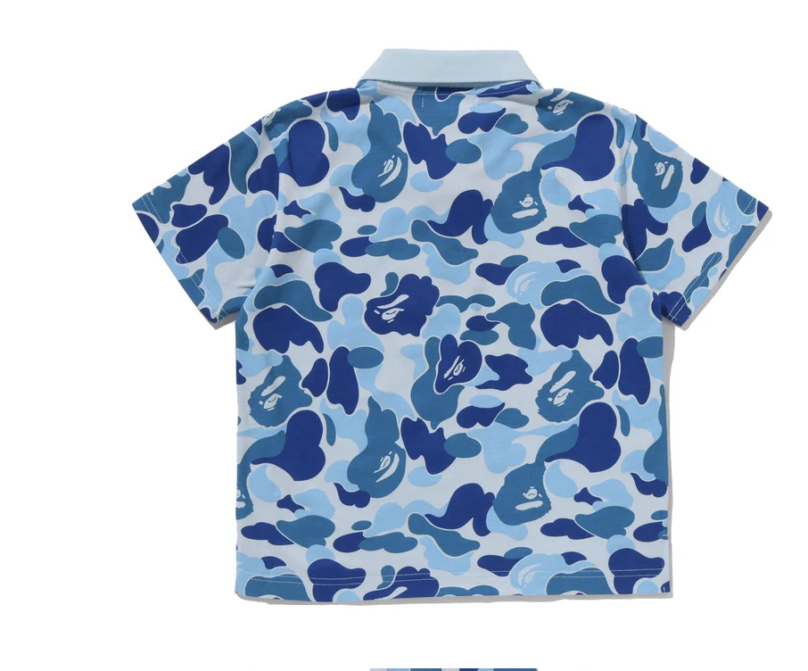 【BAPE女生】0110 發售 ABC CAMO CROPPED POLO SHIRT