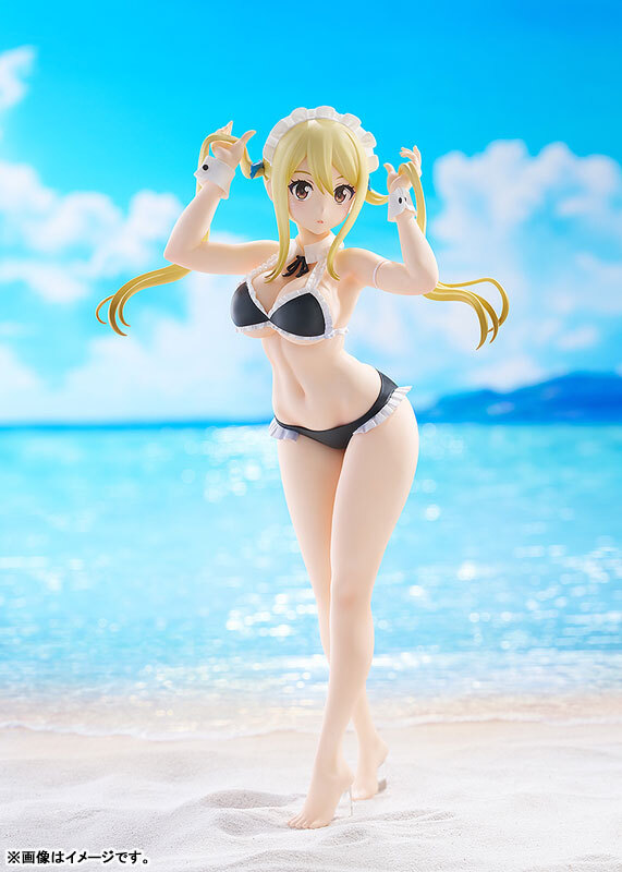 Jul Good Smile Company  POP UP PARADE BEACH QUEENS Lucy Heartfilia: Virgo Form Swimsuit Ver. L Size Complete Figure  Pre-order