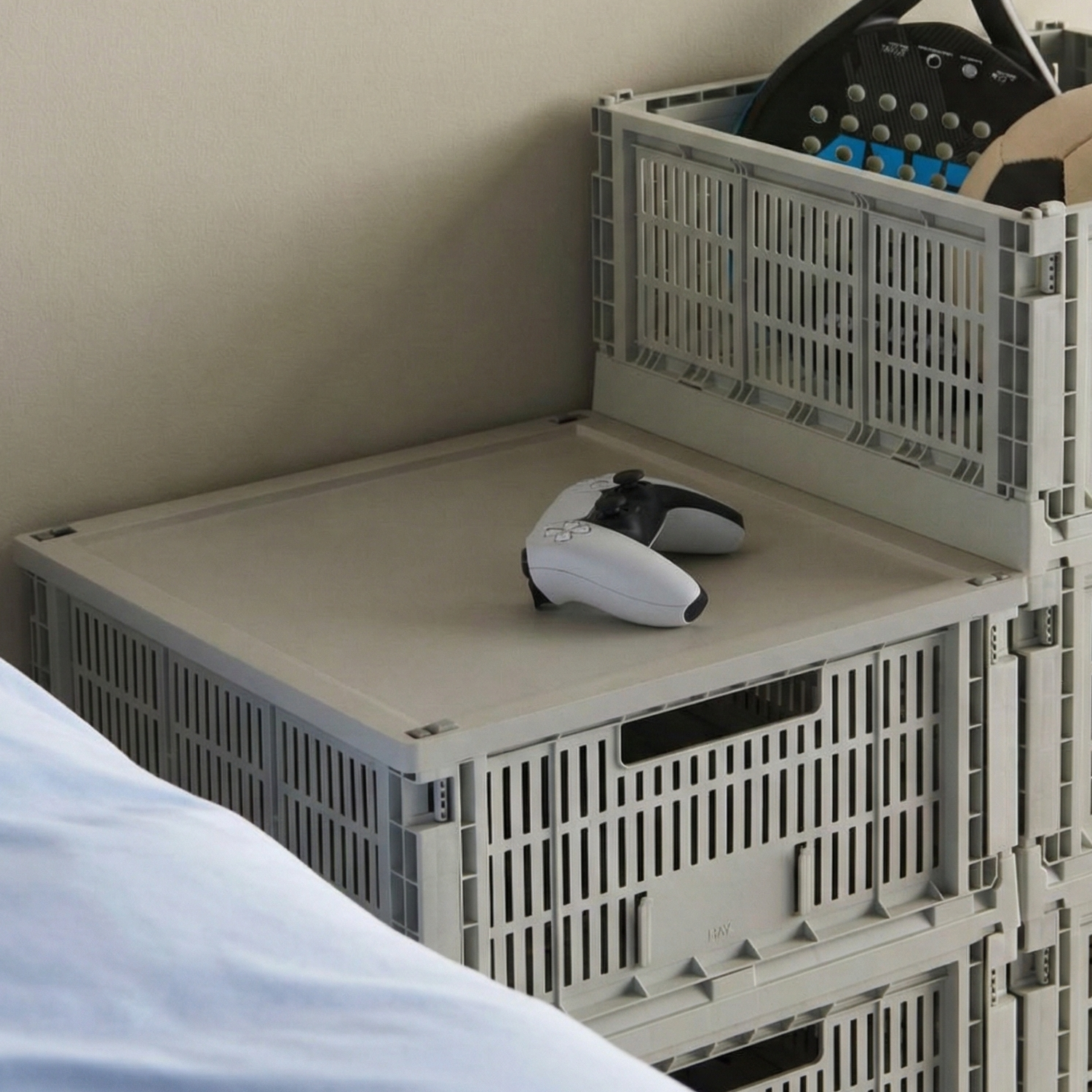 HAY Colour Crate Lid / 收納籃蓋 L正方(塑膠)