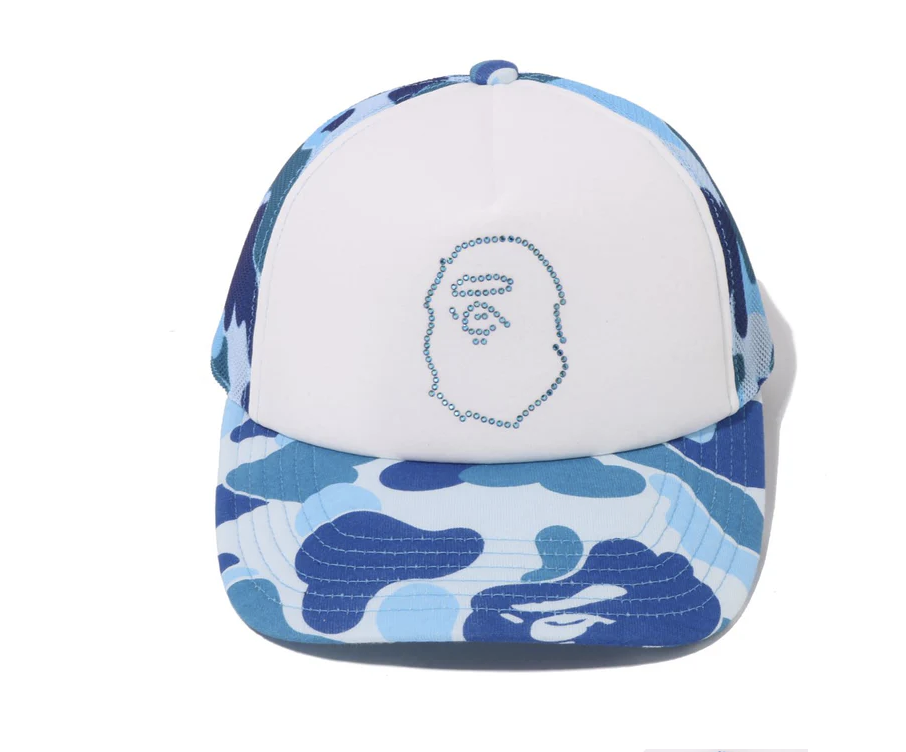 【BAPE女生】0110 發售 ABC CAMO CRYSTAL STONE MESH CAP