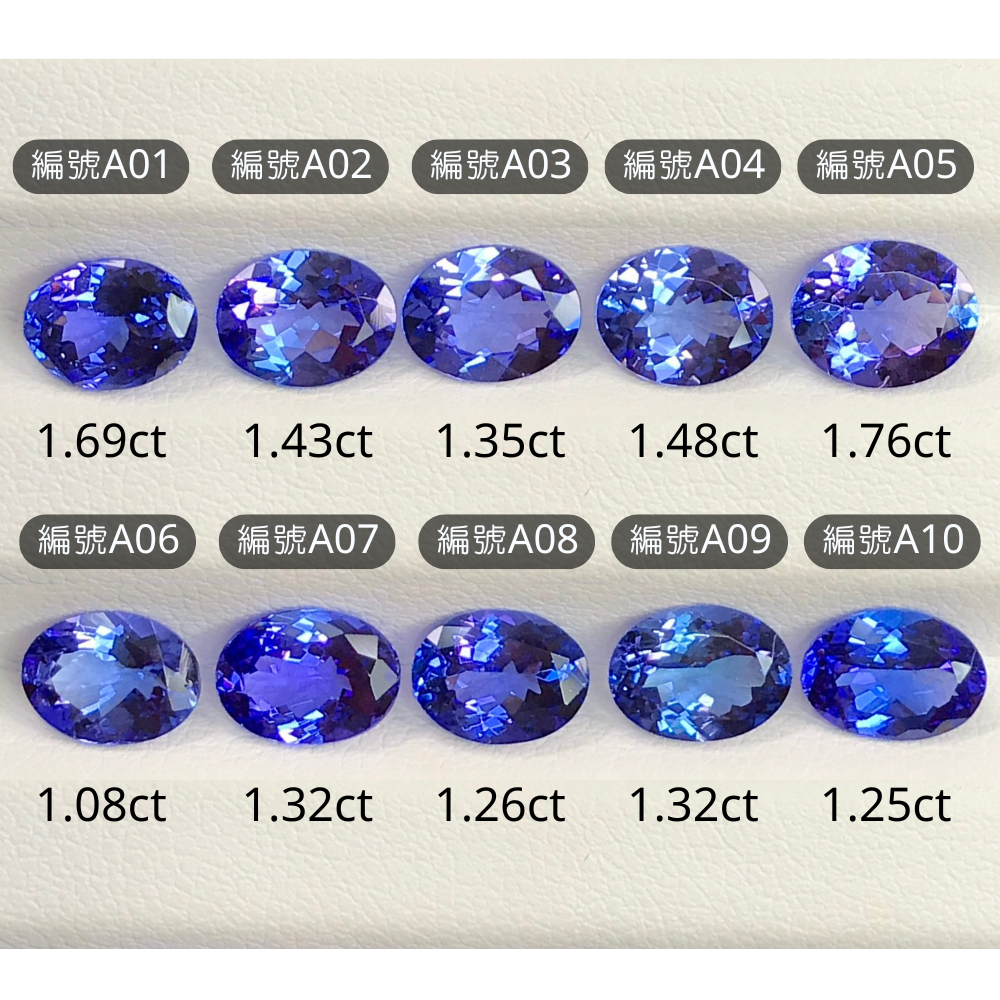 【入門藏家】高品質坦桑石 (Tanzanite)