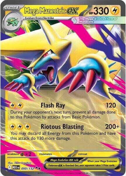 Mega Evolution [MEG EN 050/132] - Mega Manectric Ex