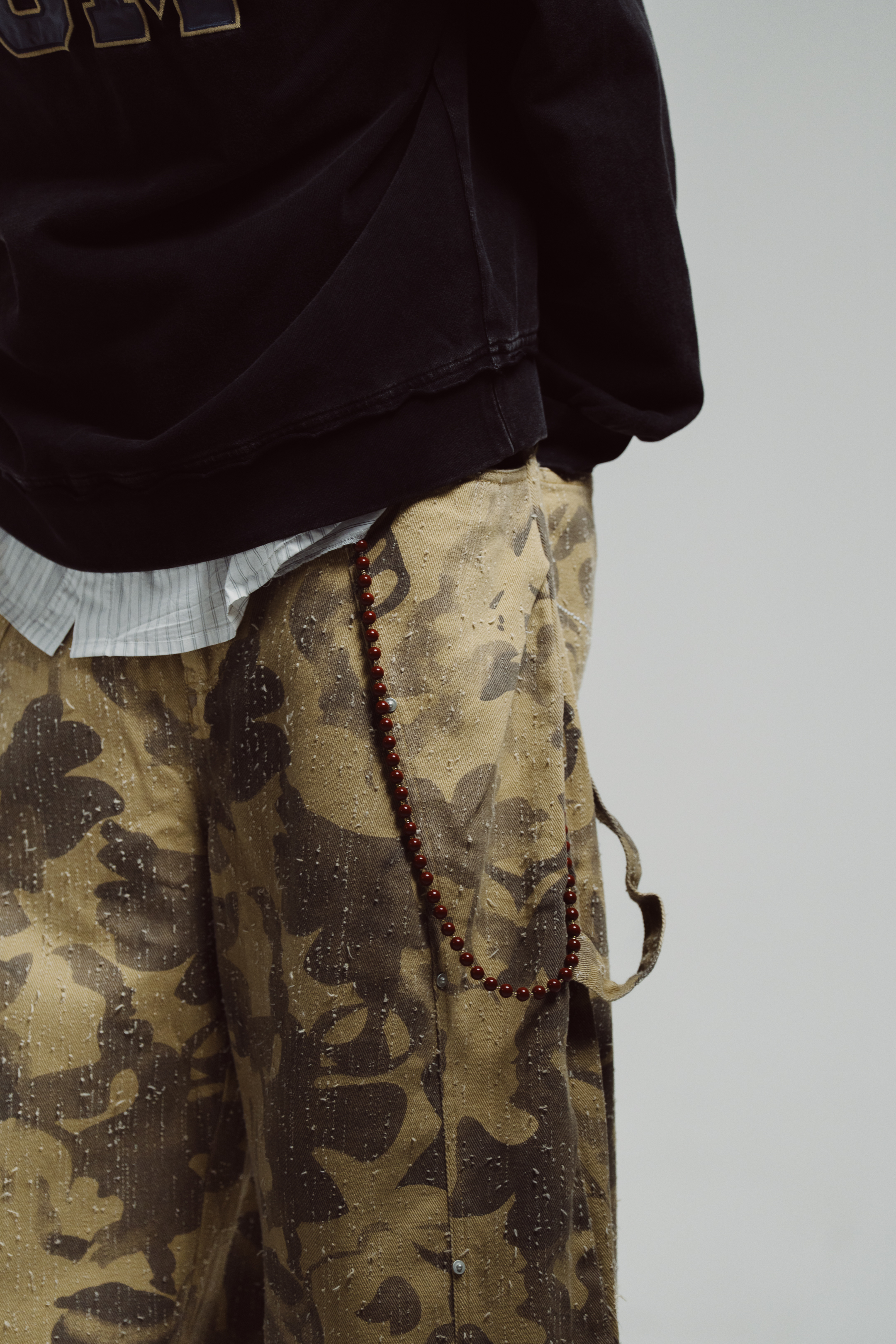 Camo Grinding Balloon Cut Pants｜Camo｜Hong Kong Original Design