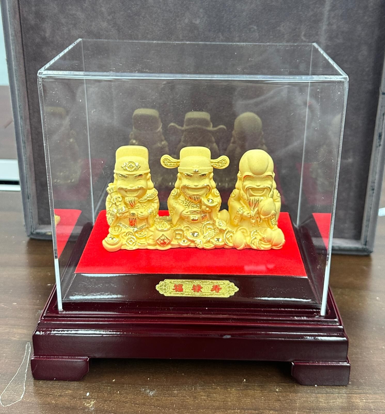 TG013 G13 福祿壽（絨沙金擺件）