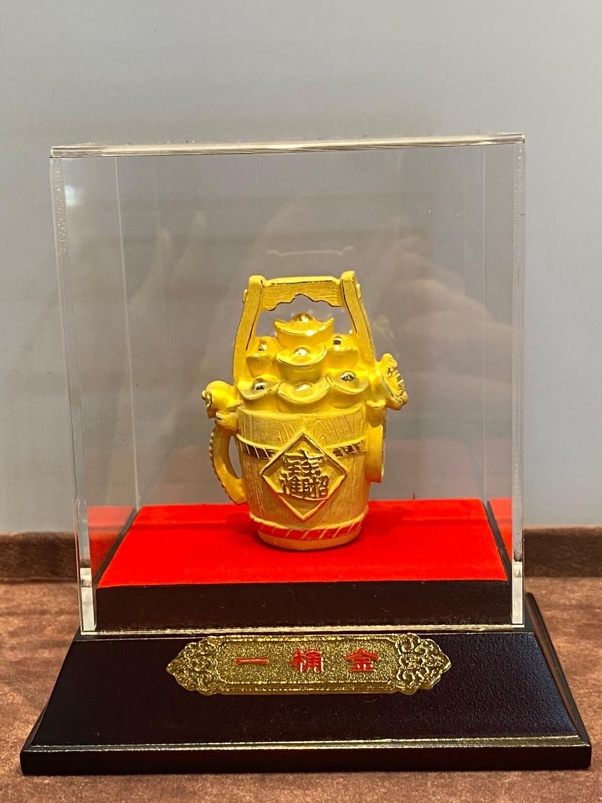 TG003 G3 一桶金（絨沙金擺件）