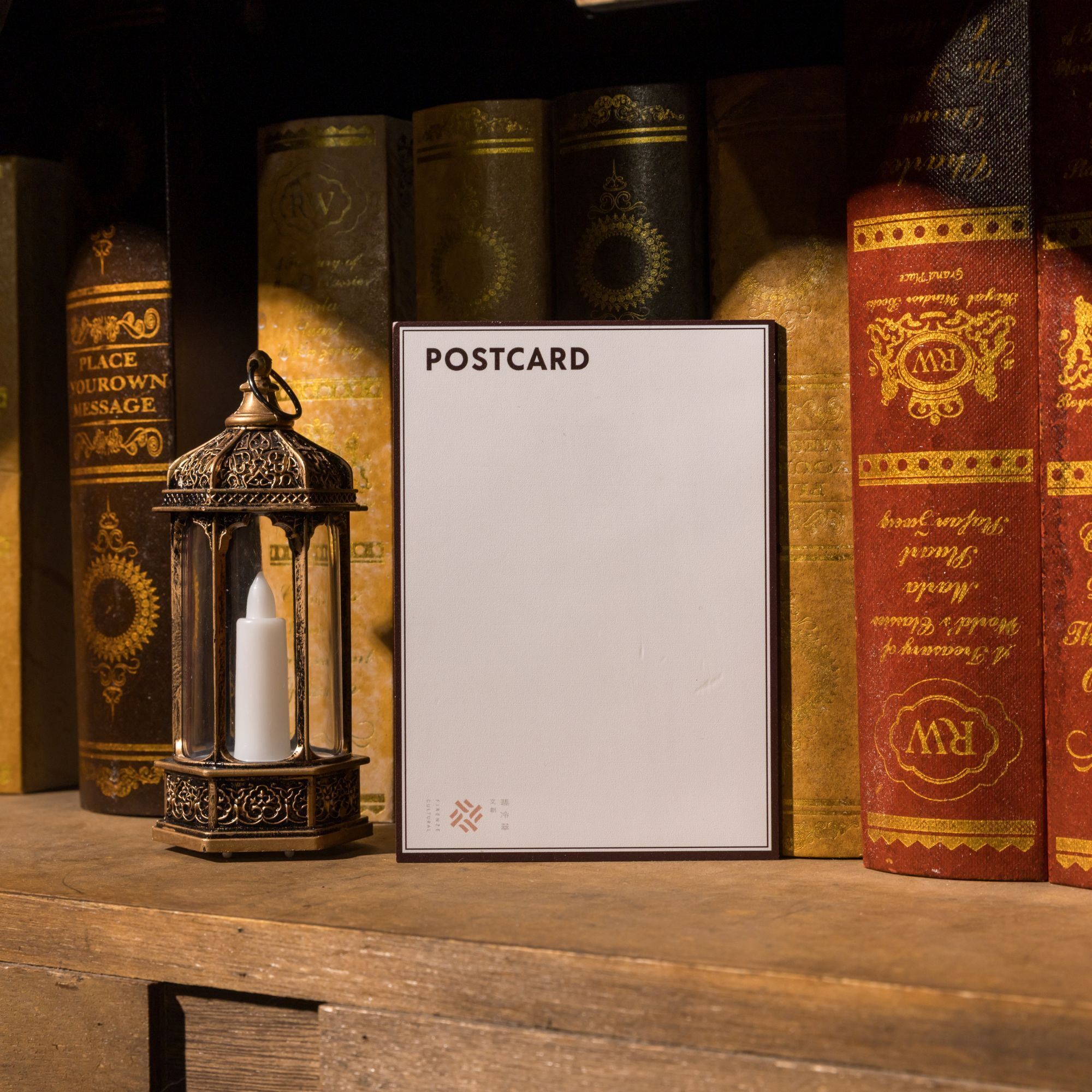 世界古文明 木質明信片｜安德森貓