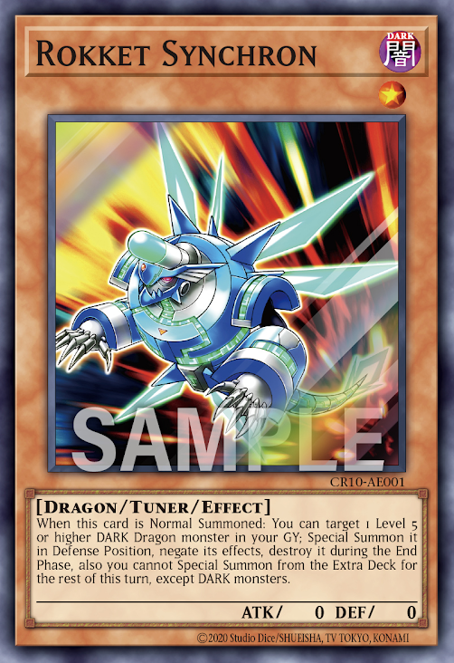 CR10-AE001 (SR)Rokket Synchron(彈丸同步者)