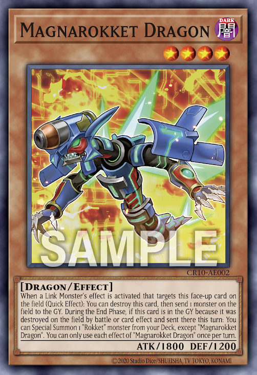 CR10-AE002 Magnarokket Dragon(麥格農彈龍)