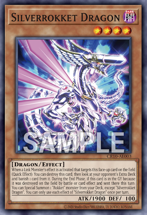 CR10-AE003 Silverrokket Dragon(銀彈龍)