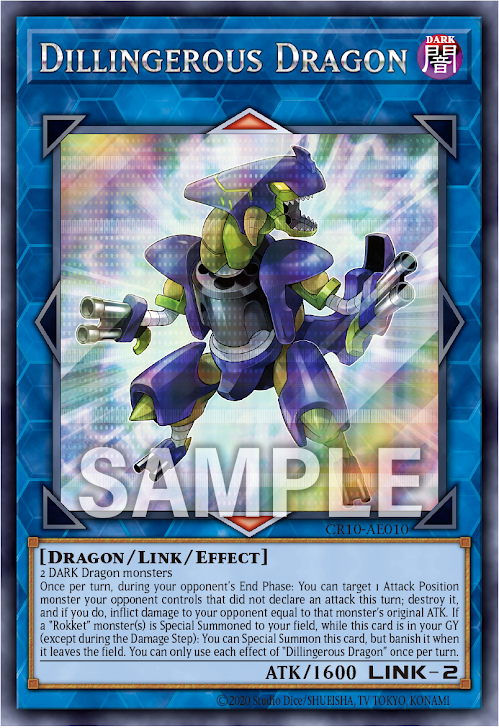 CR10-AE010 (SER)Dillingerous Dragon(危險德林傑龍)
