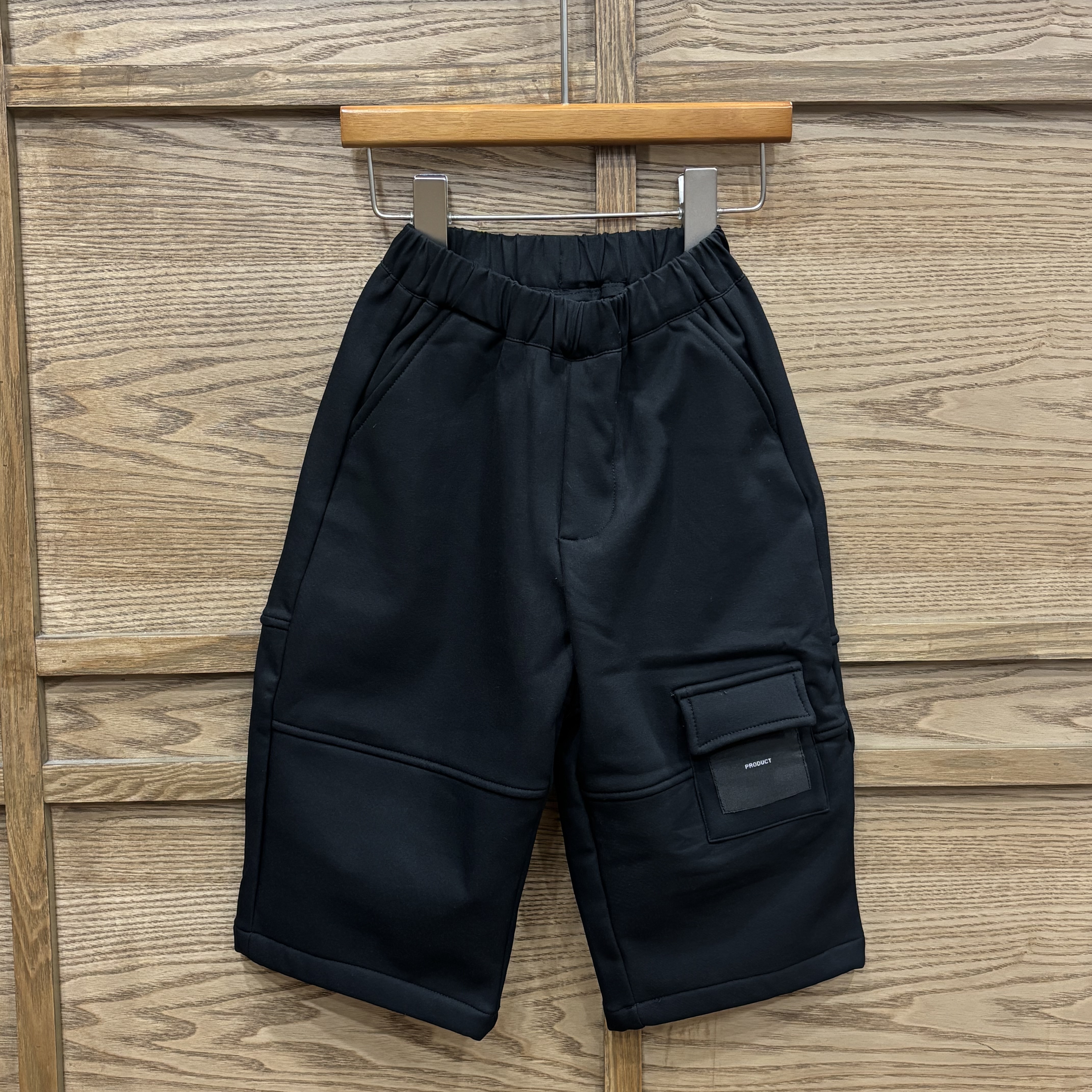 A03848設計師品牌小口袋造形工裝褲