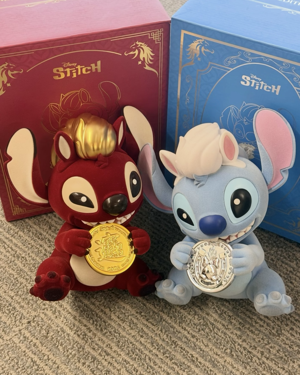 <正版授權>史迪奇 馬年限定 福馬盈金 公仔 擺件 共3款