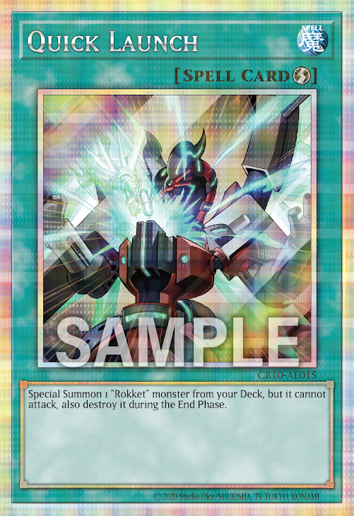 CR10-AE015 (PSER)Quick Launch(高速旋轉)