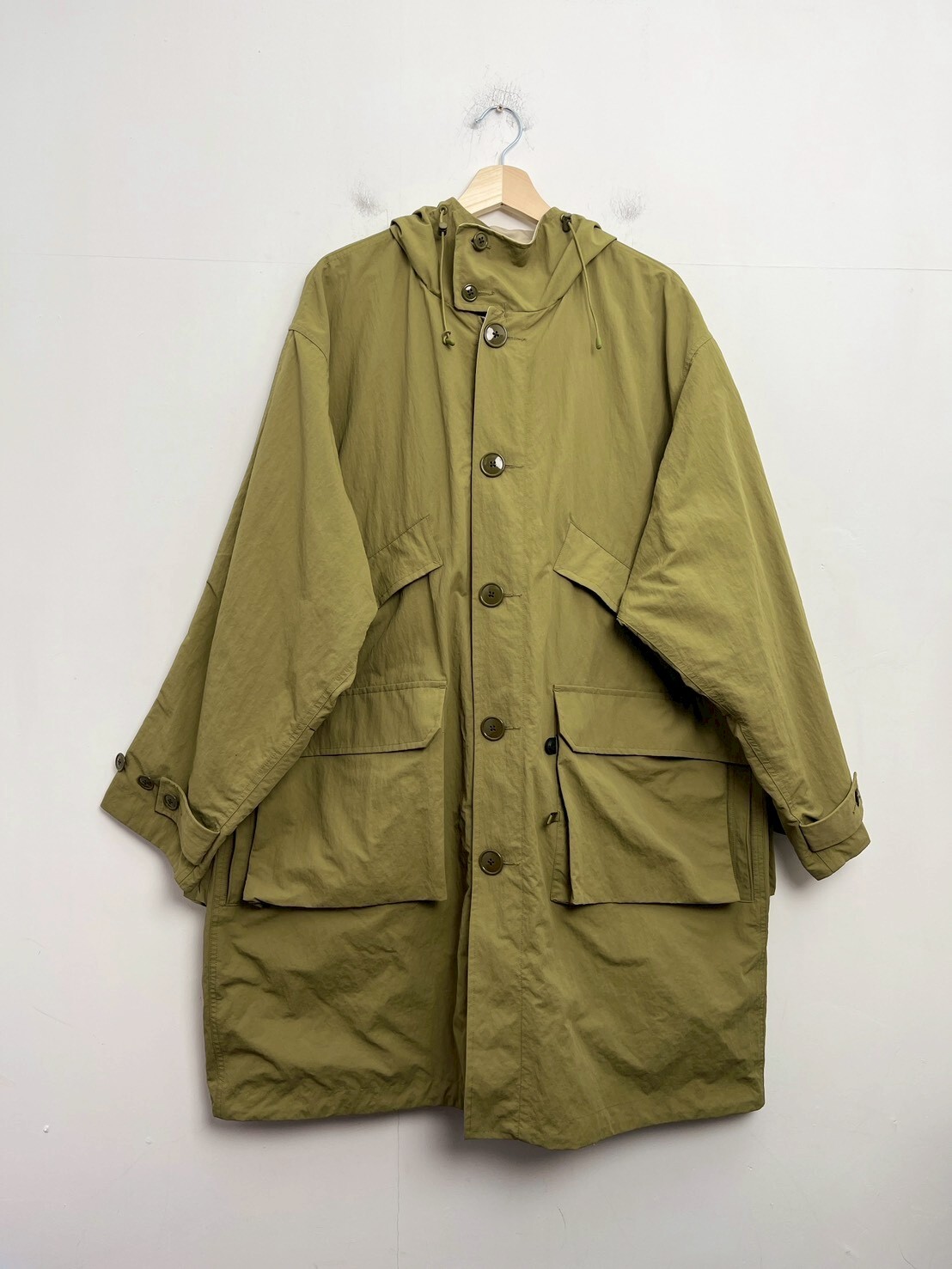 DAIWA PIER39 TECH MIL REVERSIBLE OVERCOAT SIZE M