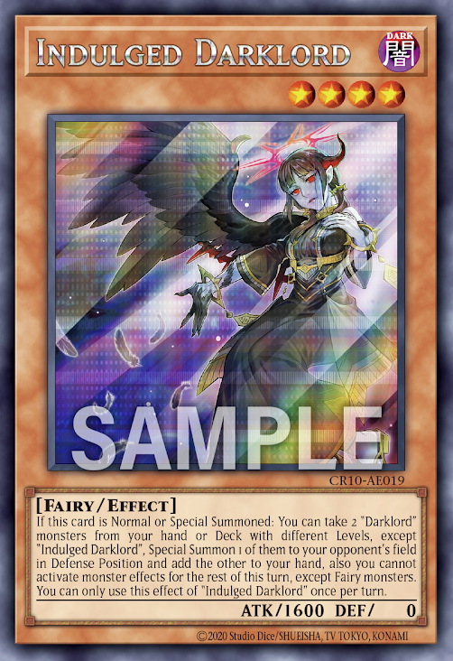 CR10-AE019 (SER)Indulged Darklord(悅樂的墮天使)