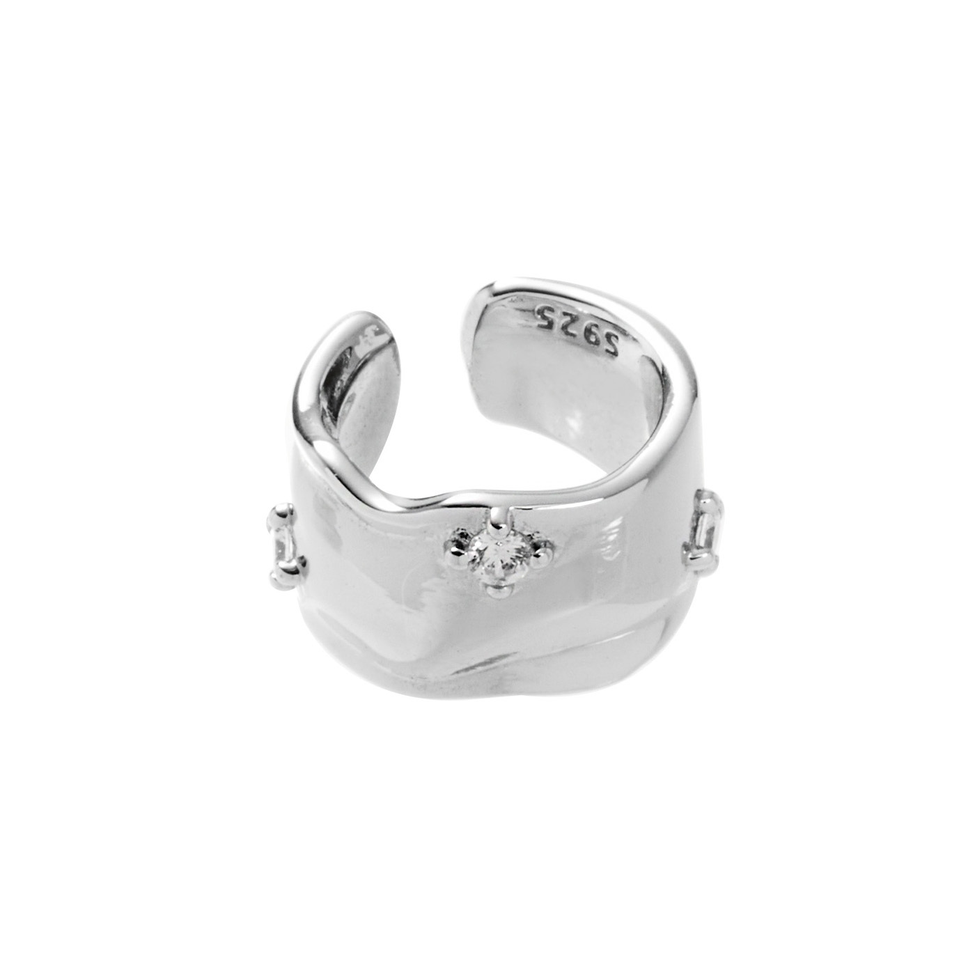 平價飾品,純銀,鋯石,耳扣