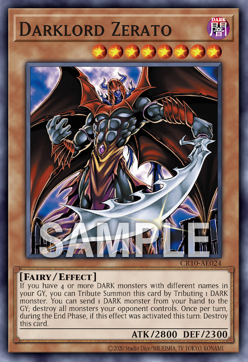 CR10-AE024 Darklord Zerato(墮天使 傑拉特)