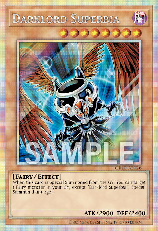 CR10-AE026 (UR/PSER)Darklord Superbia(墮天使 史佩魯比亞)