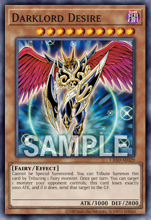 CR10-AE029 Darklord Desire(墮天使 迪賽爾)