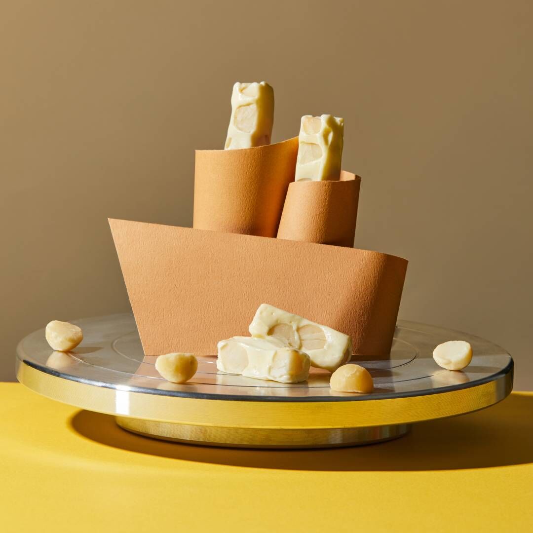 心心甜心屋 Sweet Square 經典原味手工牛軋糖展示