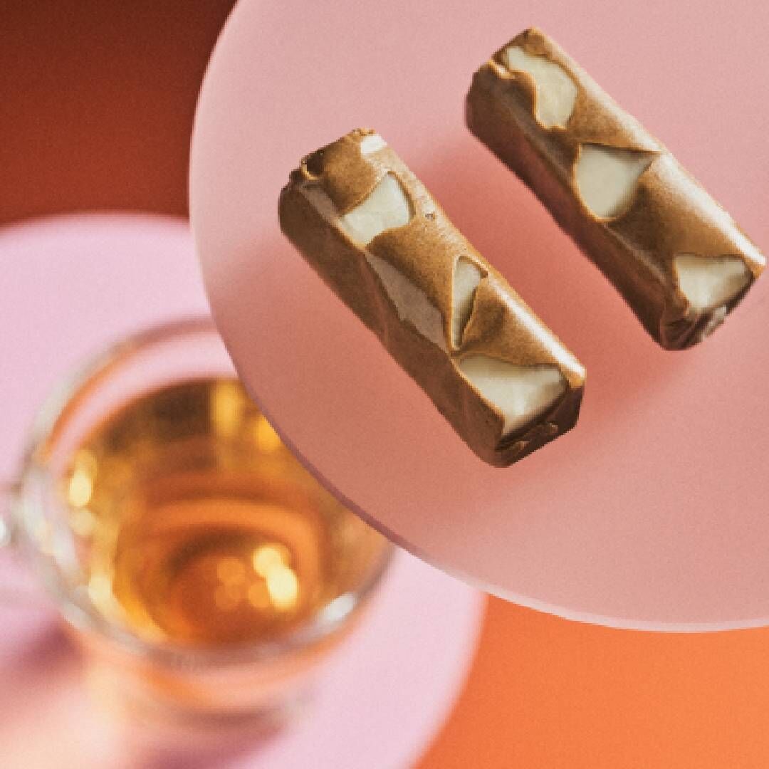 心心甜心屋 Sweet Square 18號紅茶手工牛軋糖展示