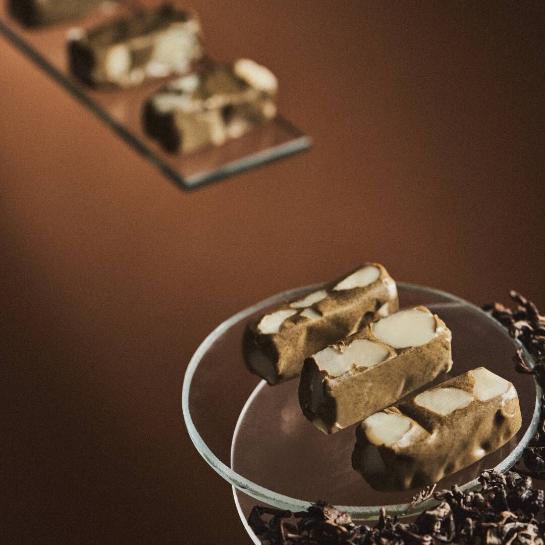 心心甜心屋 Sweet Square 鐵觀音手工牛軋糖展示