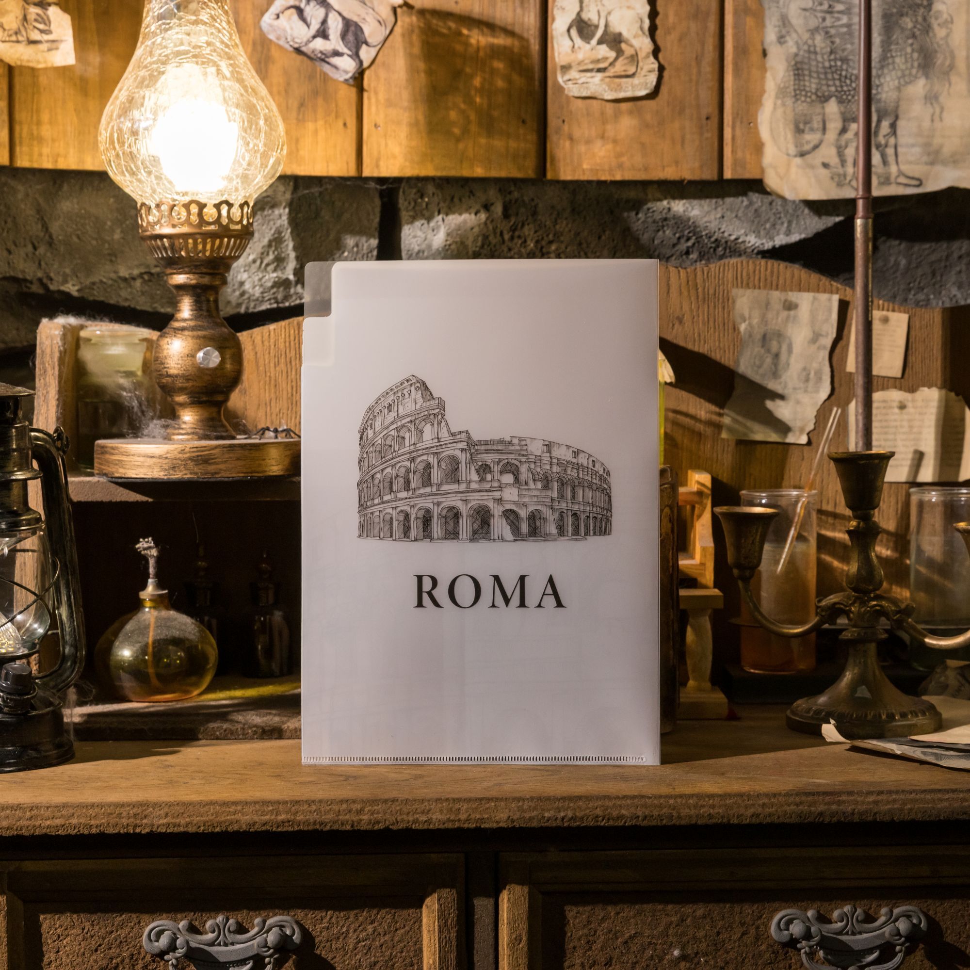 世界古文明 三層L夾｜羅馬競技場