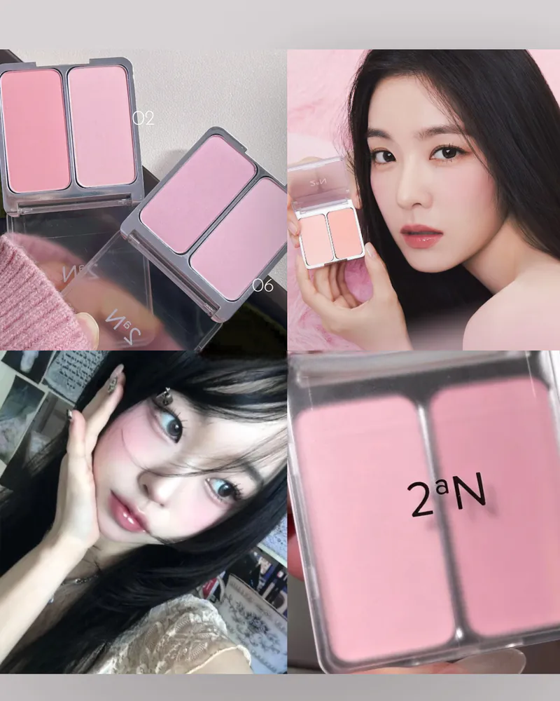 少 量 現 貨丨韓國 2aN DUAL CHEEK 水彩盤雙色胭脂 #02 05 08
