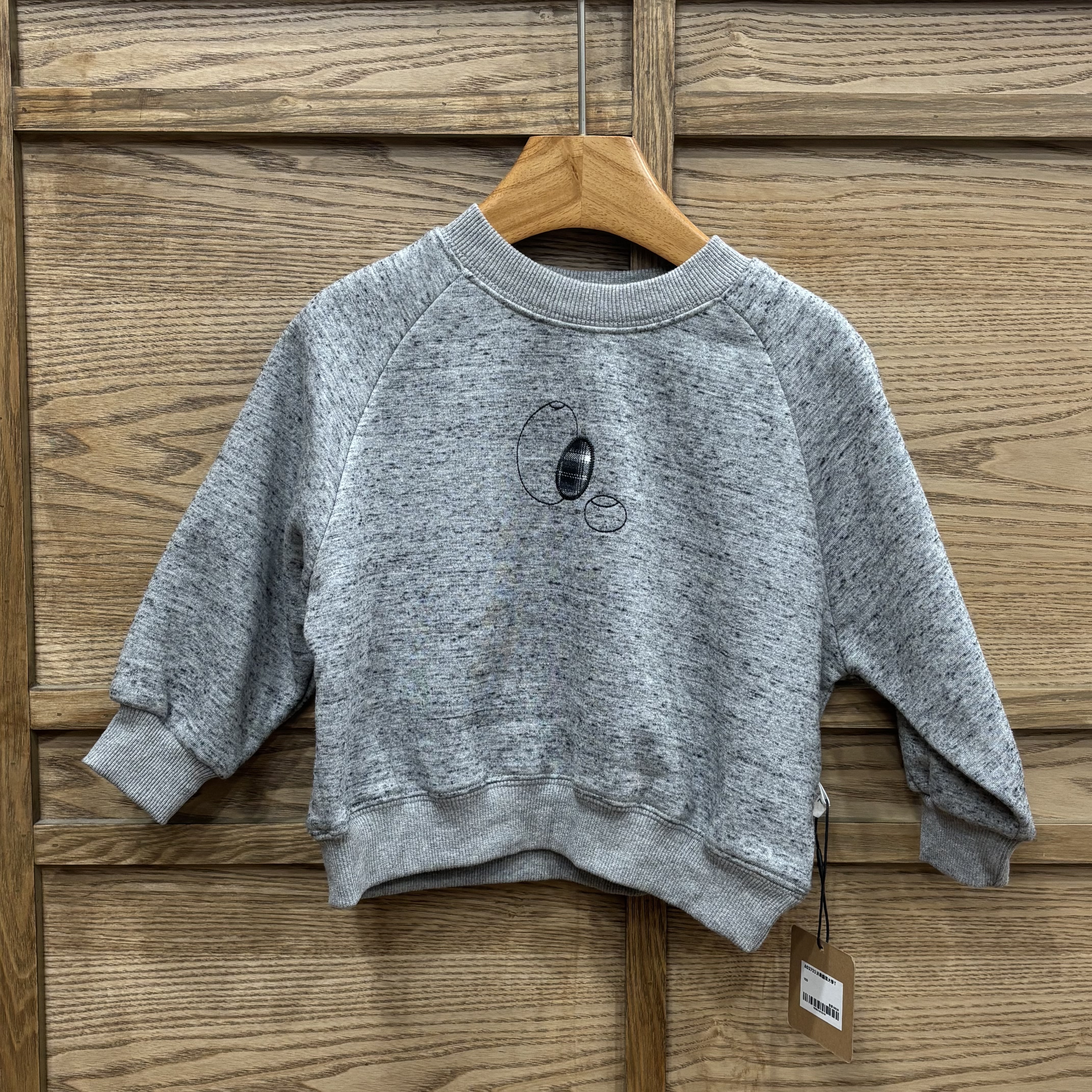 A03733沐果圖案大學T