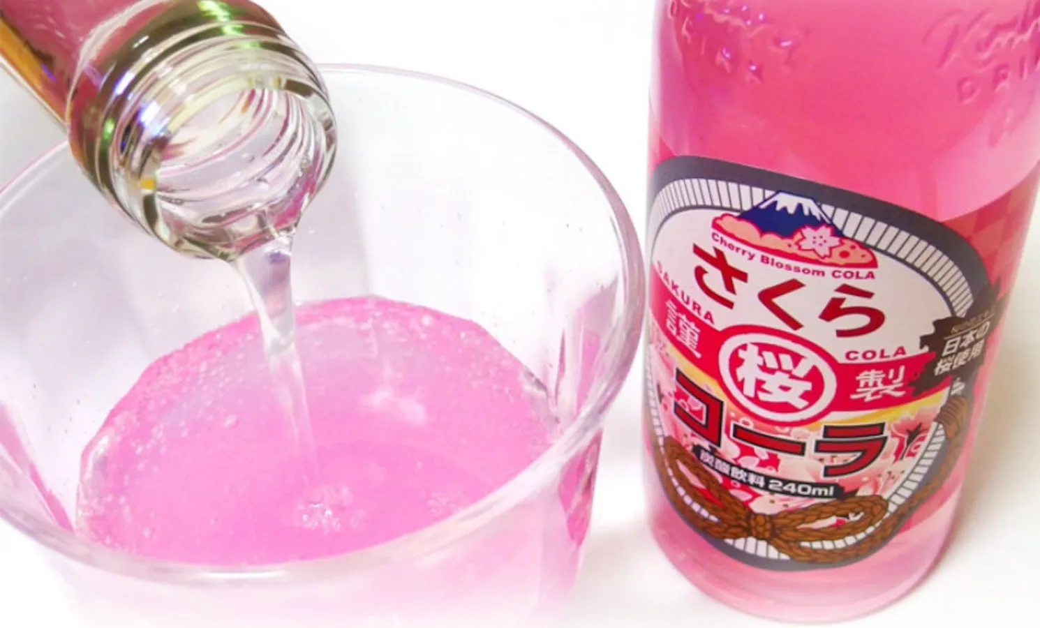 【原箱20支裝】櫻花可樂梳打汽水 240ml 日本直送 此日期前最佳：2026/7/25