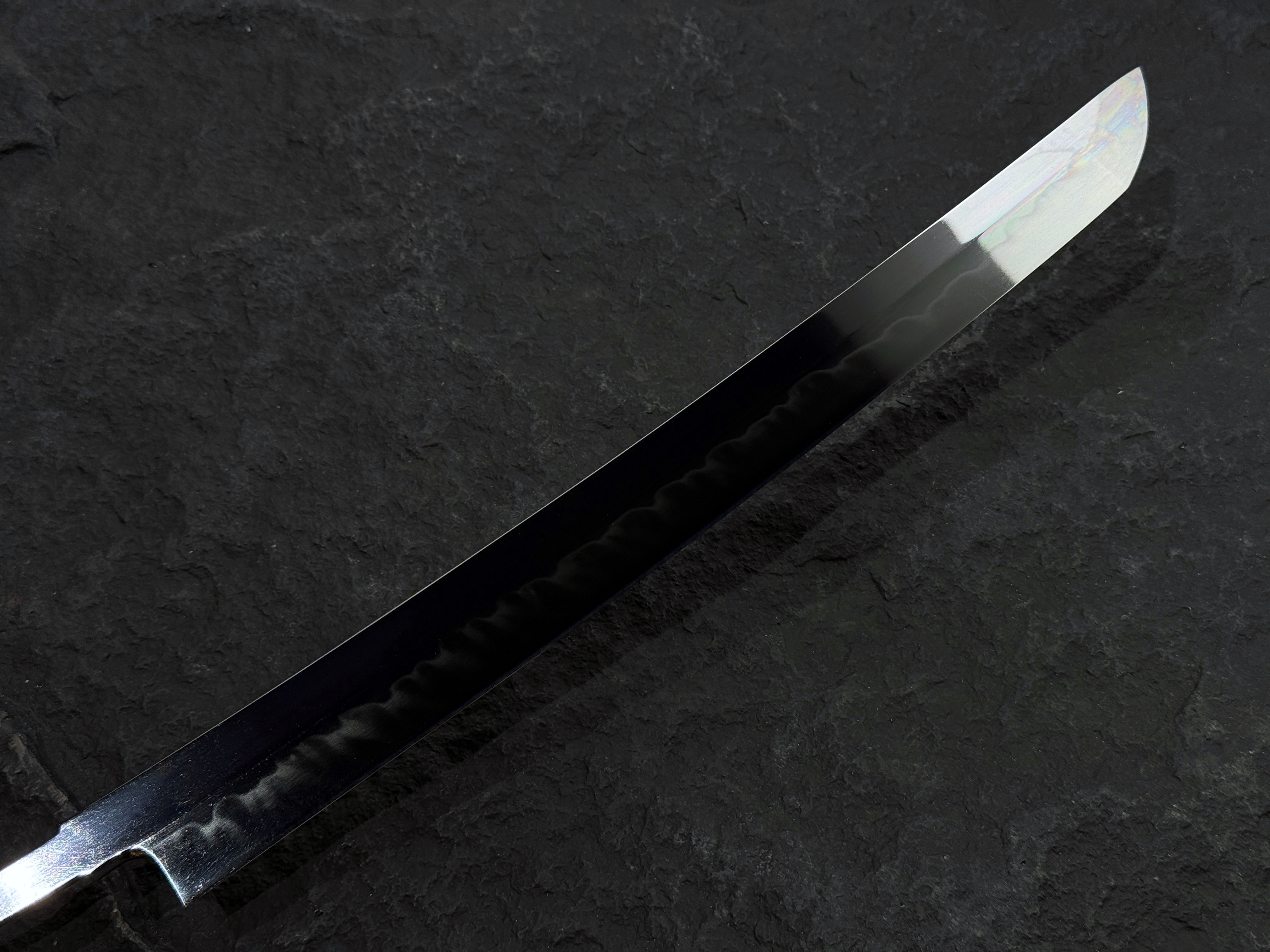 平泰明 白一水本燒 丁子刃 総鏡面 先丸蛸引