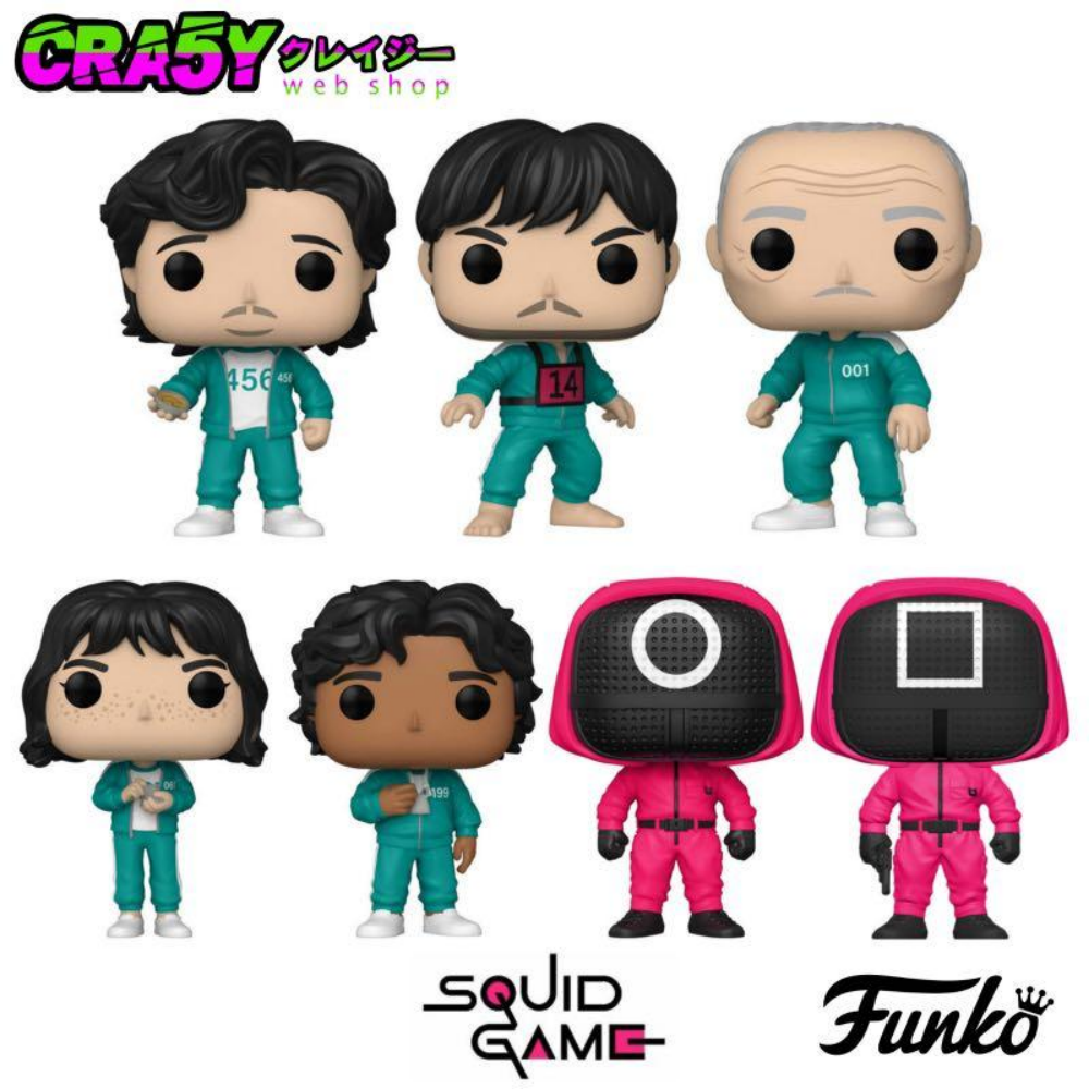 魷魚遊戲 Squid Game Funko Pops