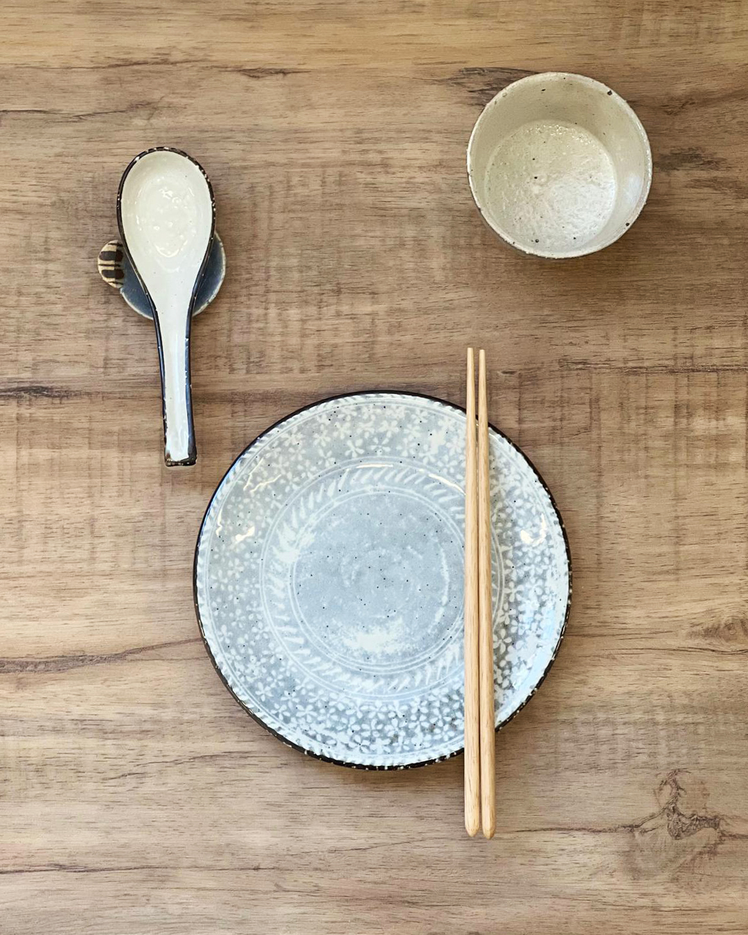 Showa Ceramics Mishima 18cm Serving Plate