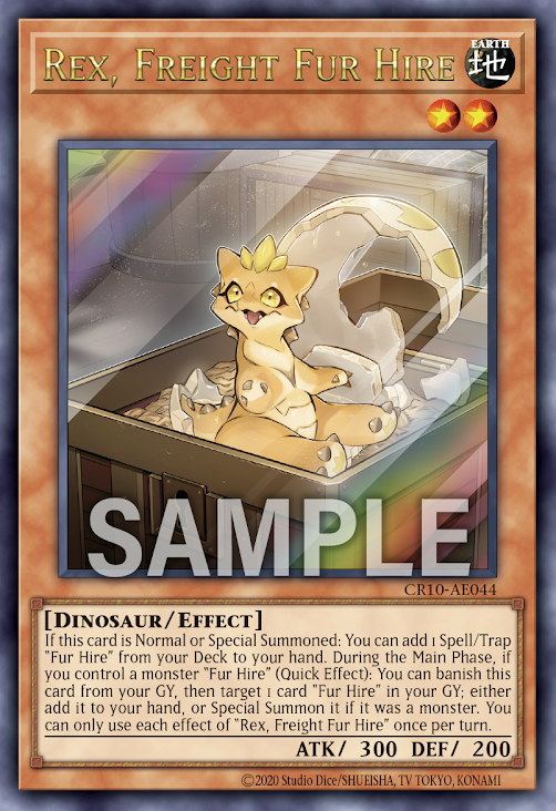 CR10-AE044 (UR)Rex, Freight Fur Hire(空牙團的積荷 雷克斯)