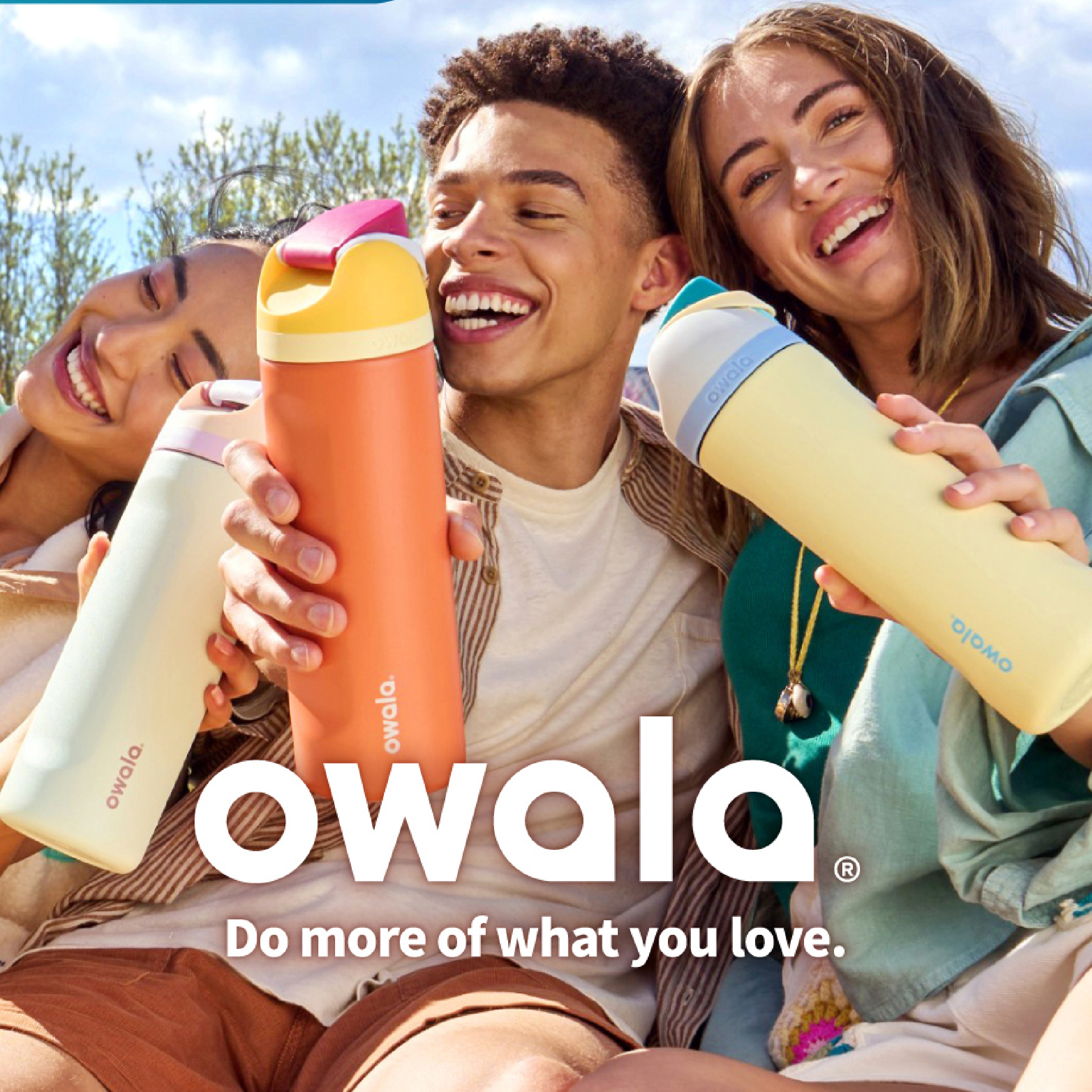 Owala® FreeSip 710ml 不鏽鋼吸管保溫瓶