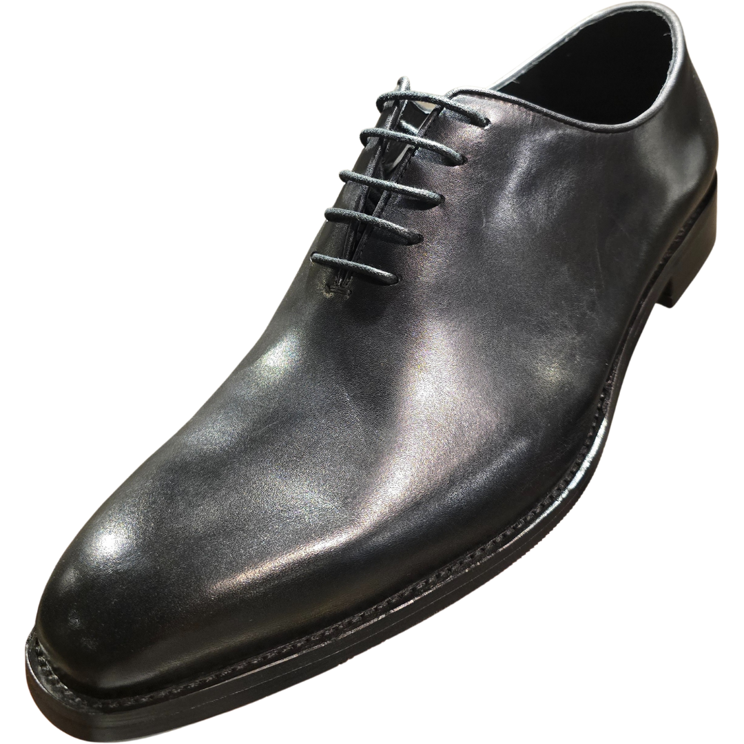 Revic 男裝皮鞋|CH-31BK|黑色全裁皮鞋