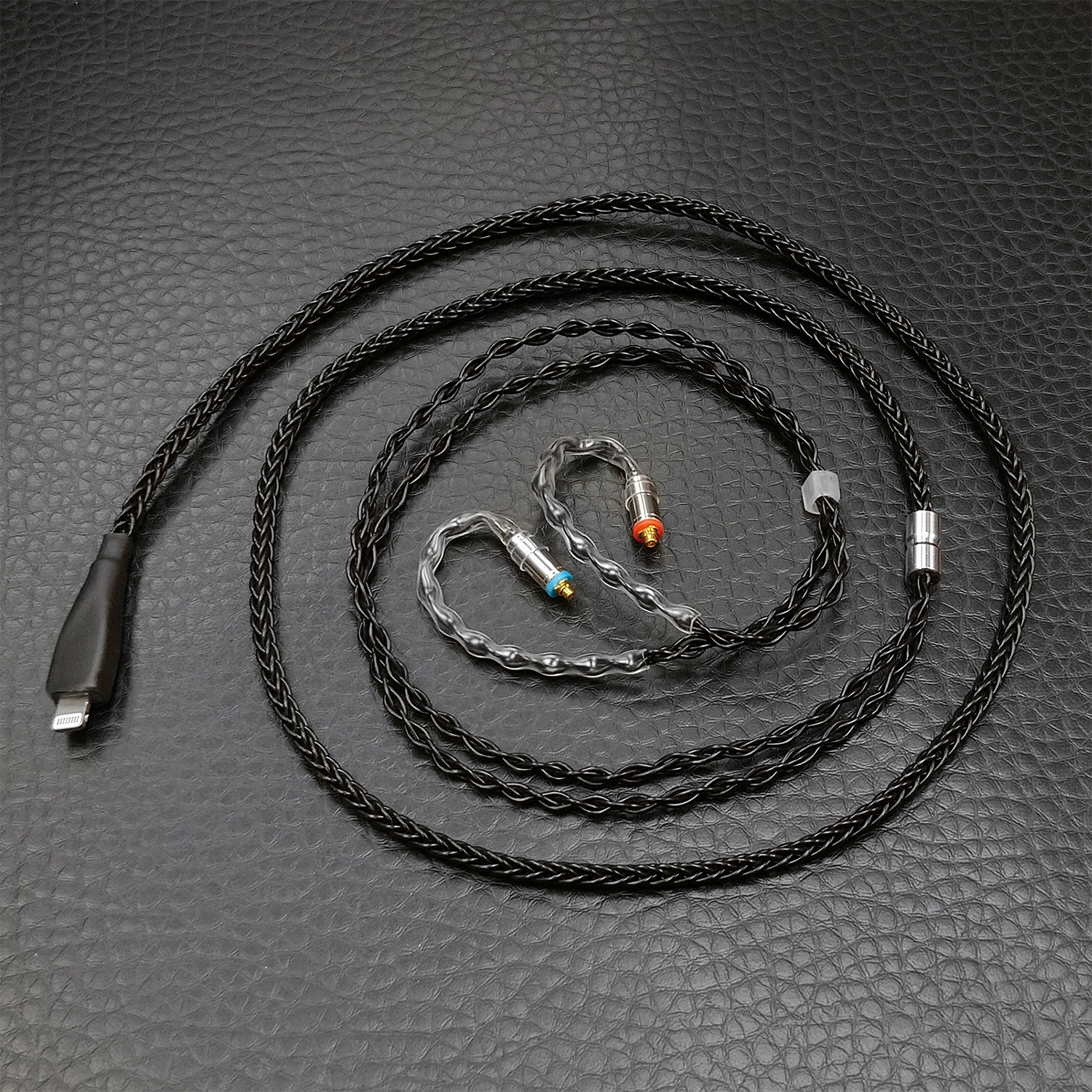 Reddle Audio – SC1 進階耳機升級線,連解碼耳擴 Lightning | 銅鍍銀8絞