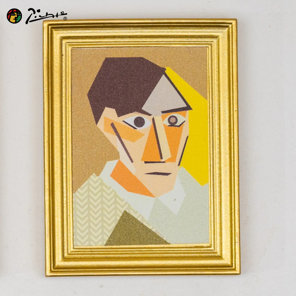 永恆畢卡索藝術畫框磁鐵｜《自畫像》