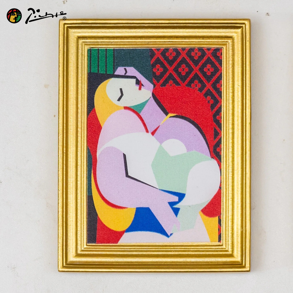 永恆畢卡索藝術畫框磁鐵｜《夢》