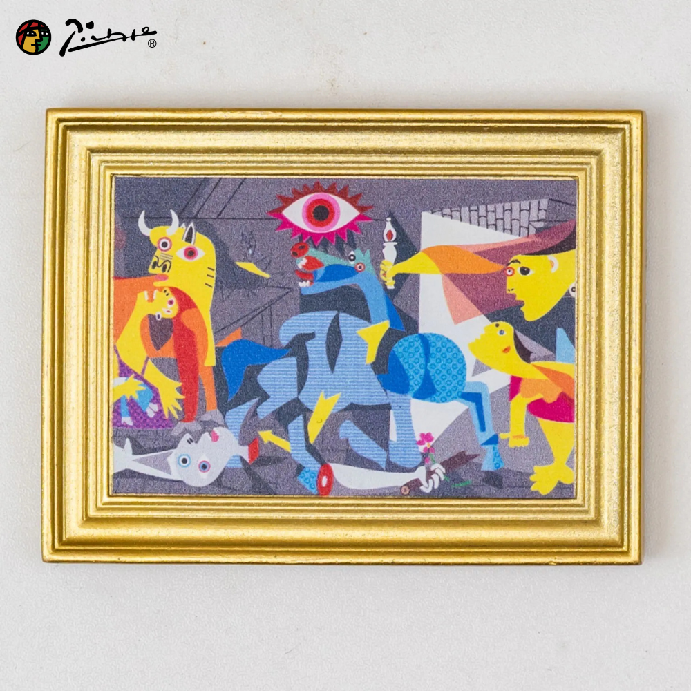 永恆畢卡索藝術畫框磁鐵｜《格爾尼卡》