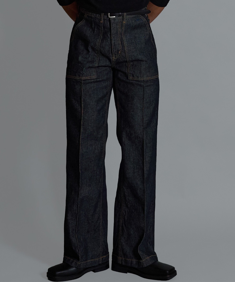 不褪色費蒂格牛仔褲