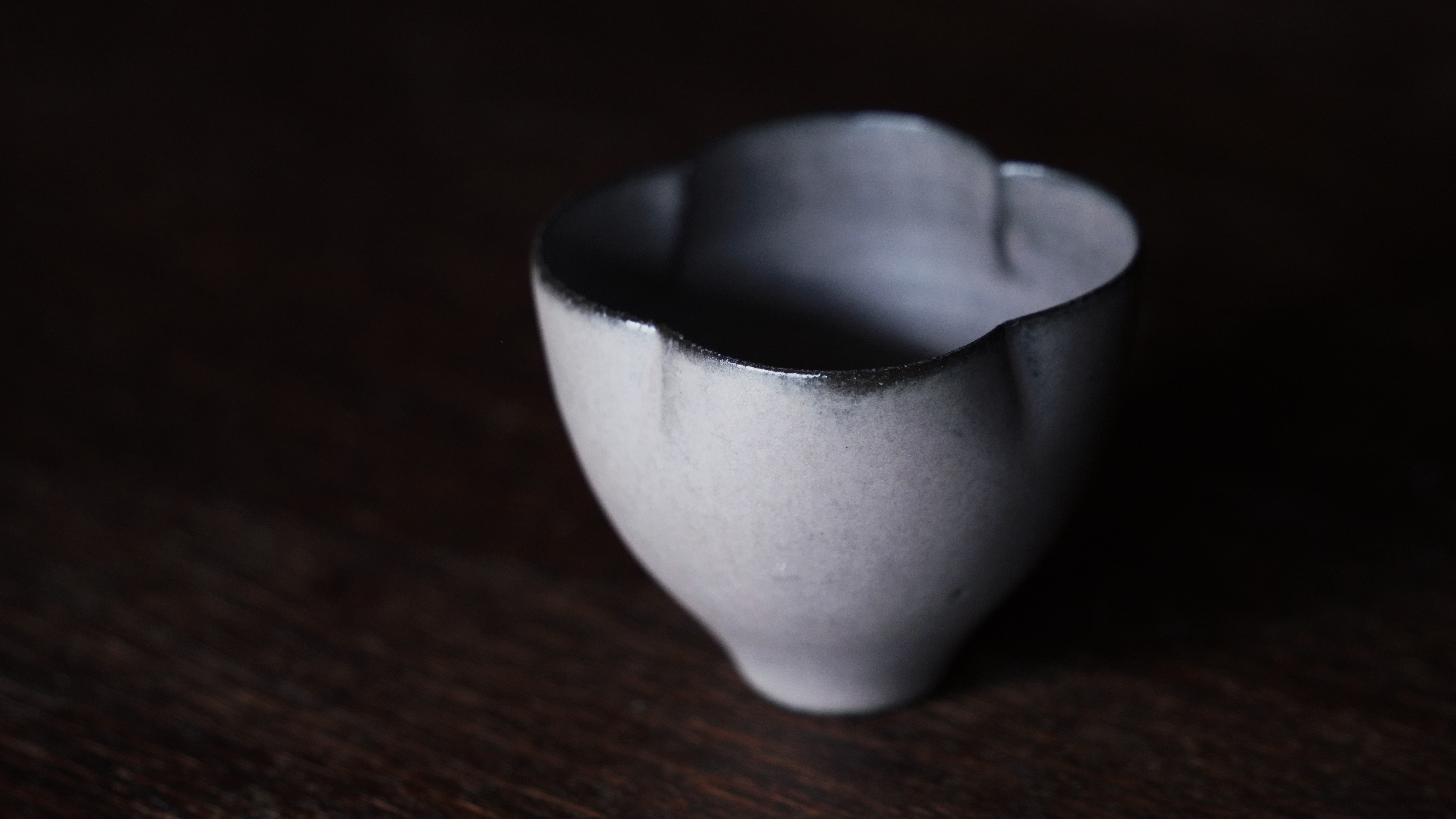 魂生製器 Húnshēn +  ｜魂之暮｜手捏花杯 四瓣｜淺暮