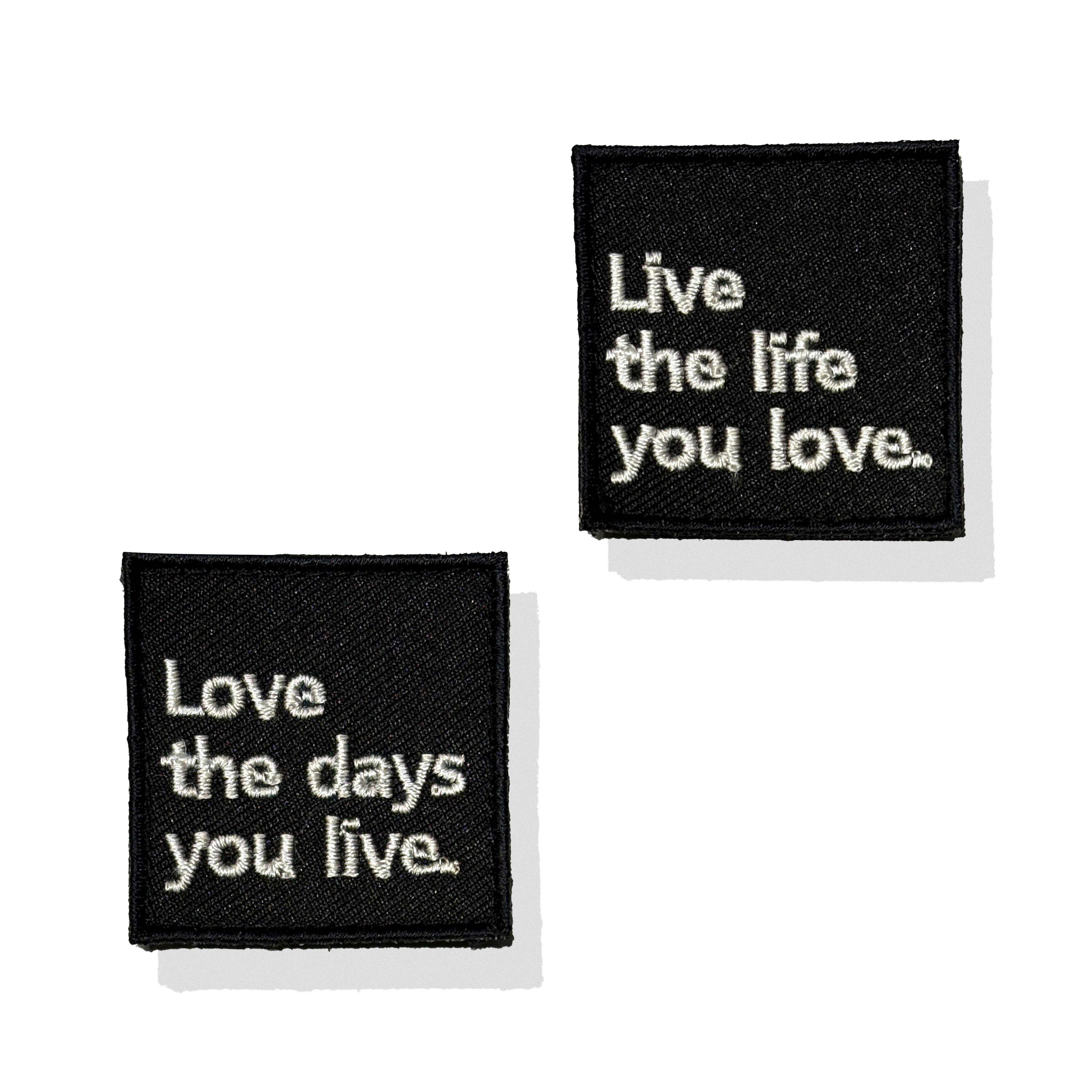 《Love&Live》刺繡魔鬼氈-方形