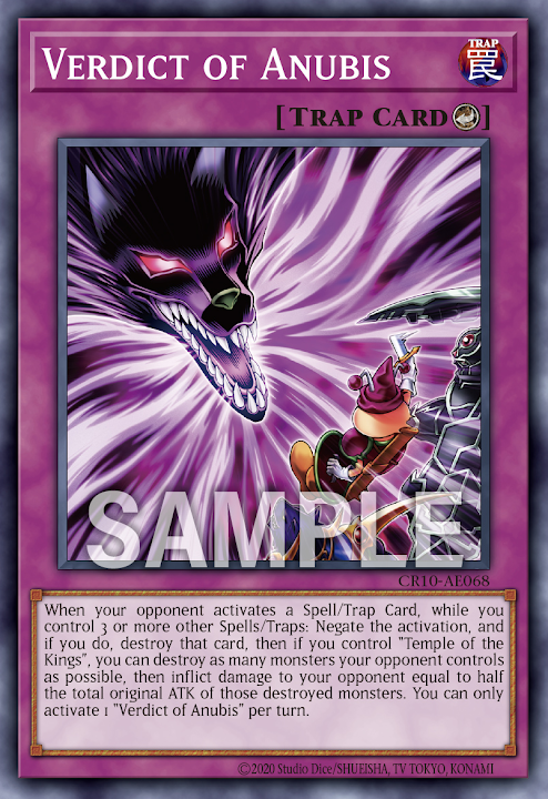 CR10-AE068 Verdict of Anubis(阿努比斯的審判)