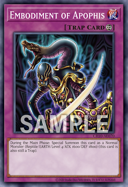 CR10-AE070 Embodiment of Apophis(阿波畢斯之化神)