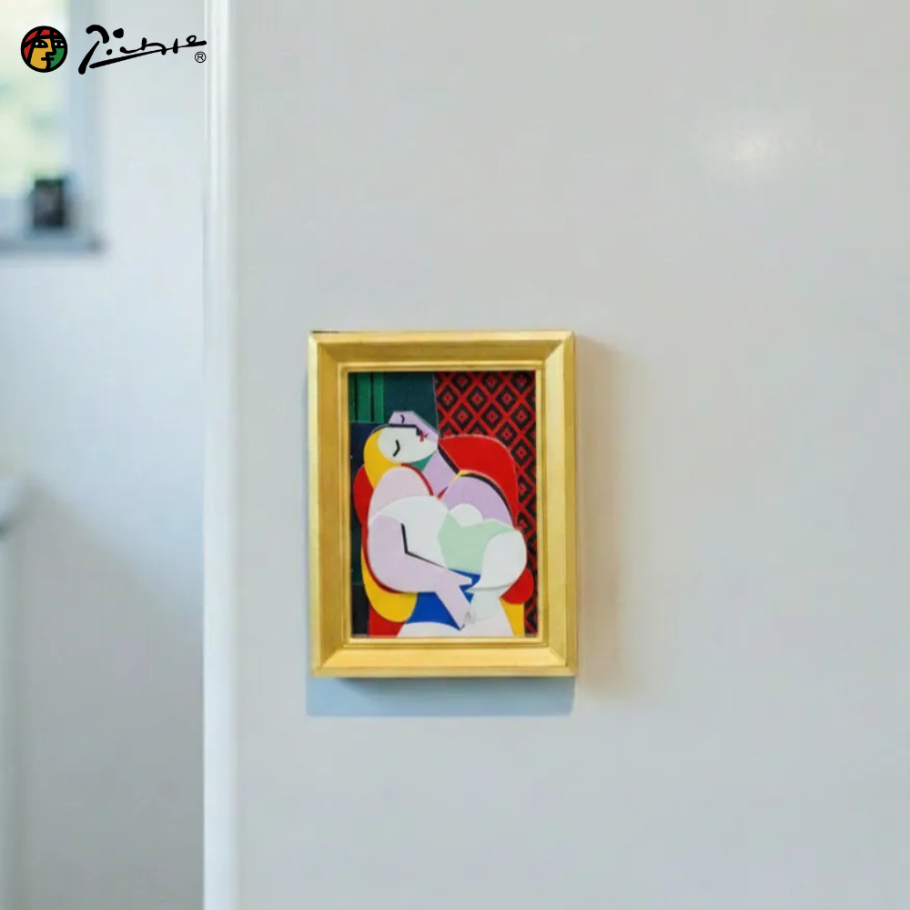 永恆畢卡索立體支架磁鐵｜《夢》