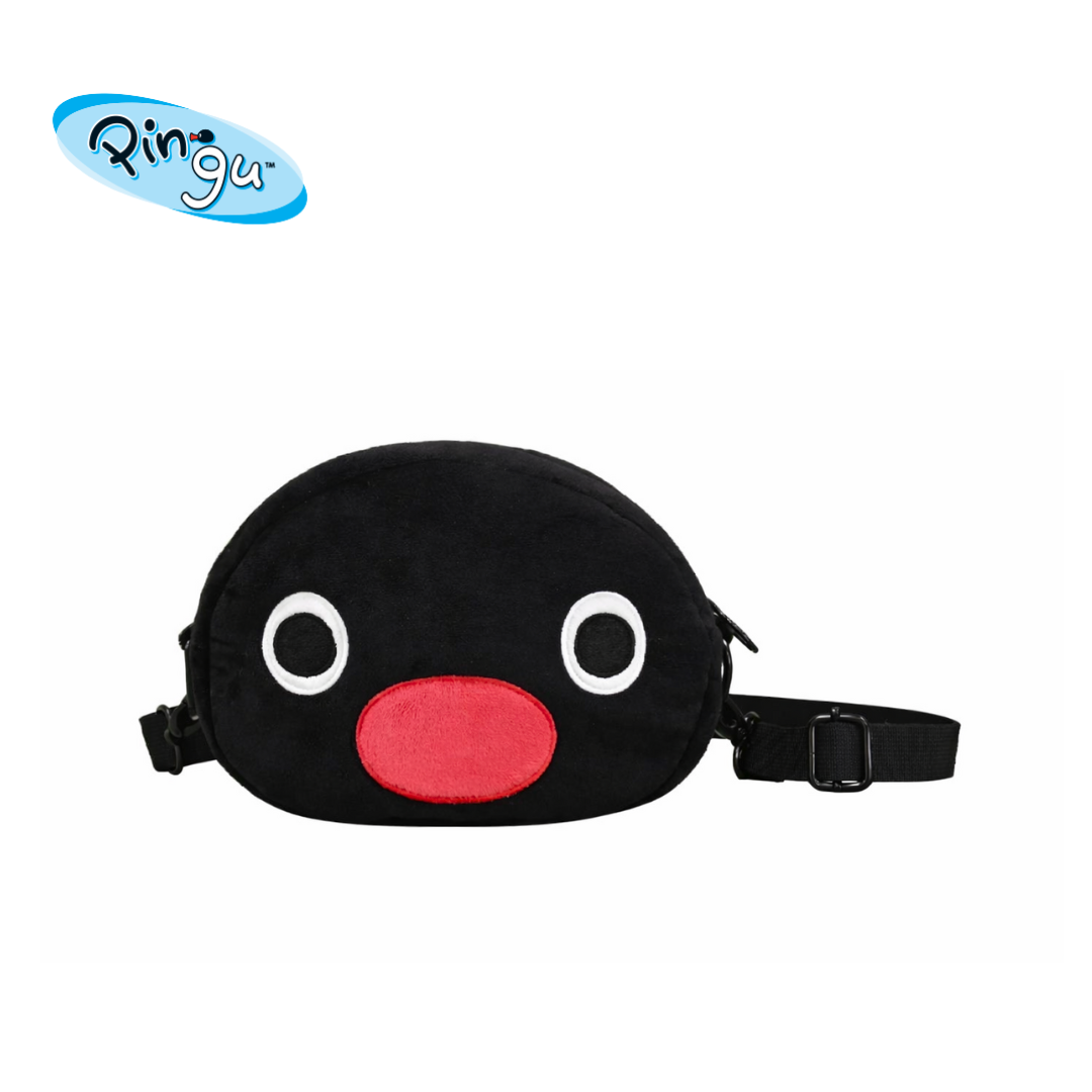 PINGU 企鵝家族 PINGU大頭 斜背包