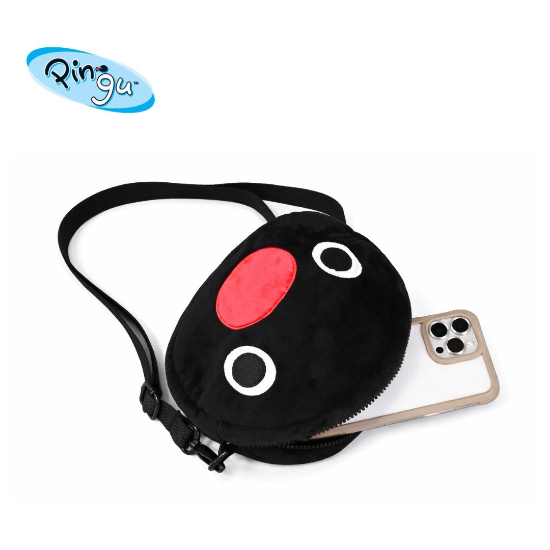 PINGU 企鵝家族 PINGU大頭 斜背包