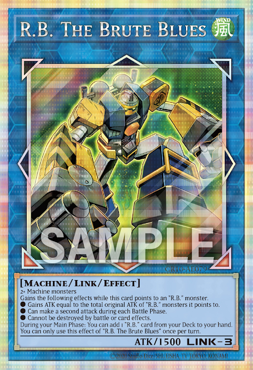 CR10-AE079  (PSER)R.B. The Brute Blues (R.B. 殘暴之藍